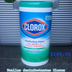 Clorox toallita desinfectante